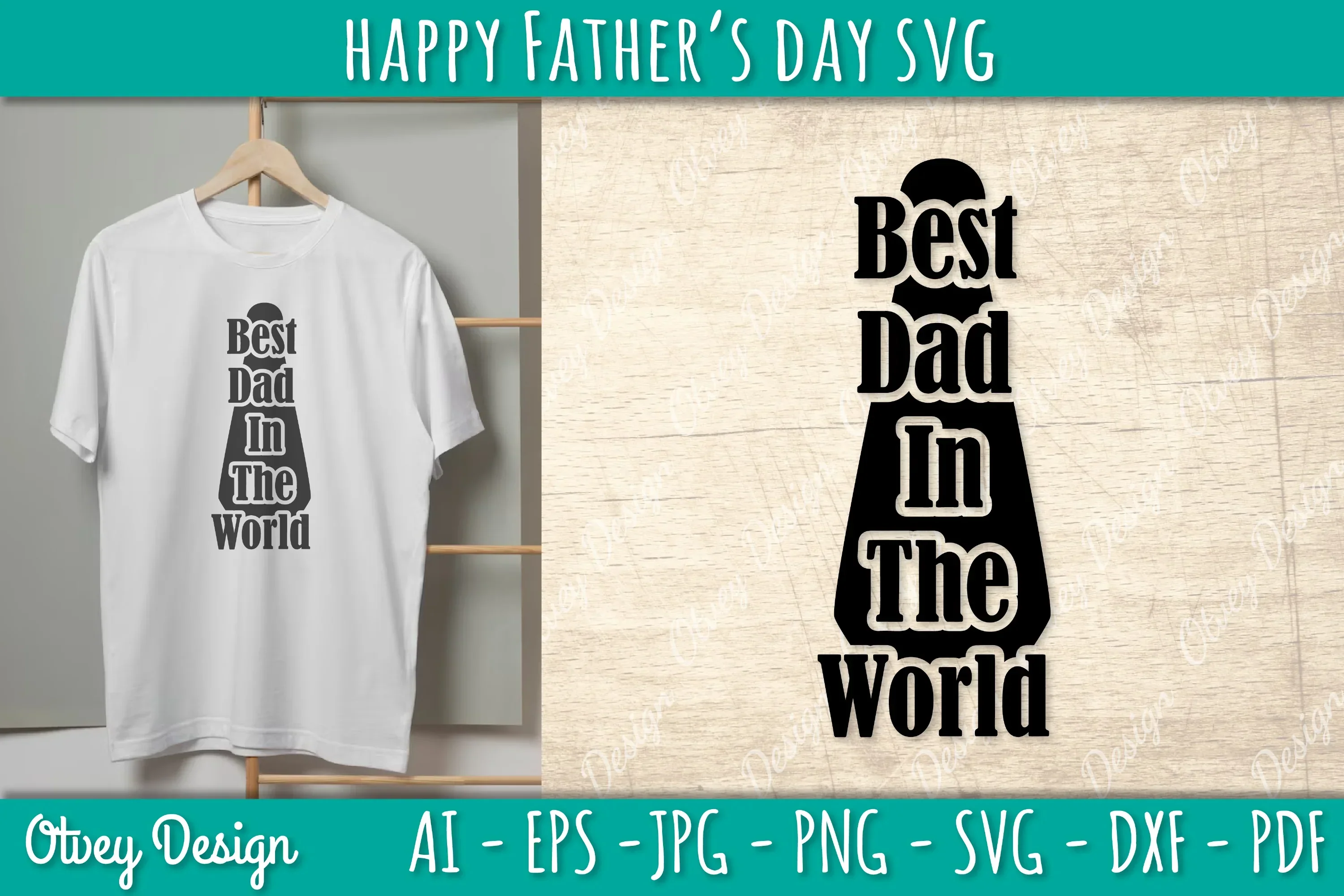 Happy Father's Day SVG Bundle - Image 2
