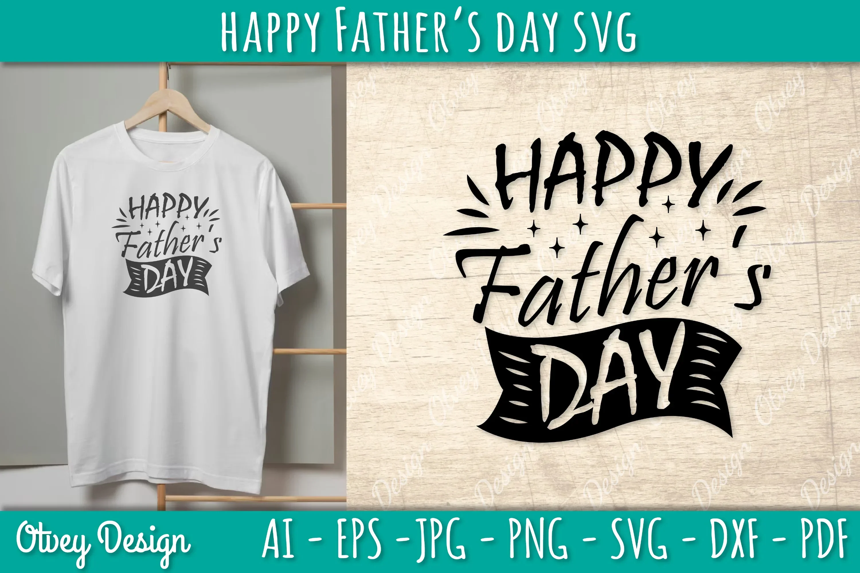 Happy Father's Day SVG Bundle - Image 2