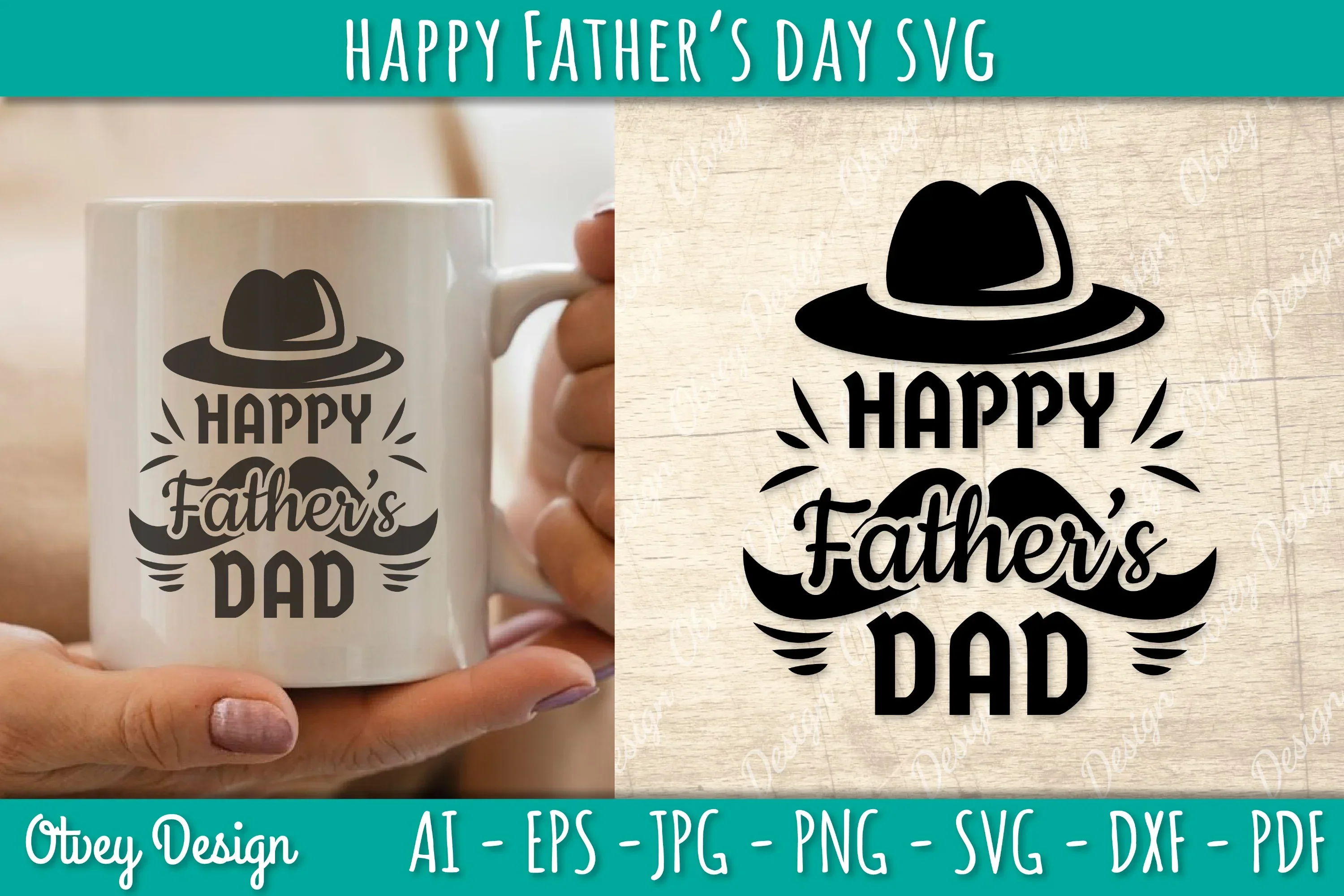 Happy Father's Day SVG Bundle - Image 2