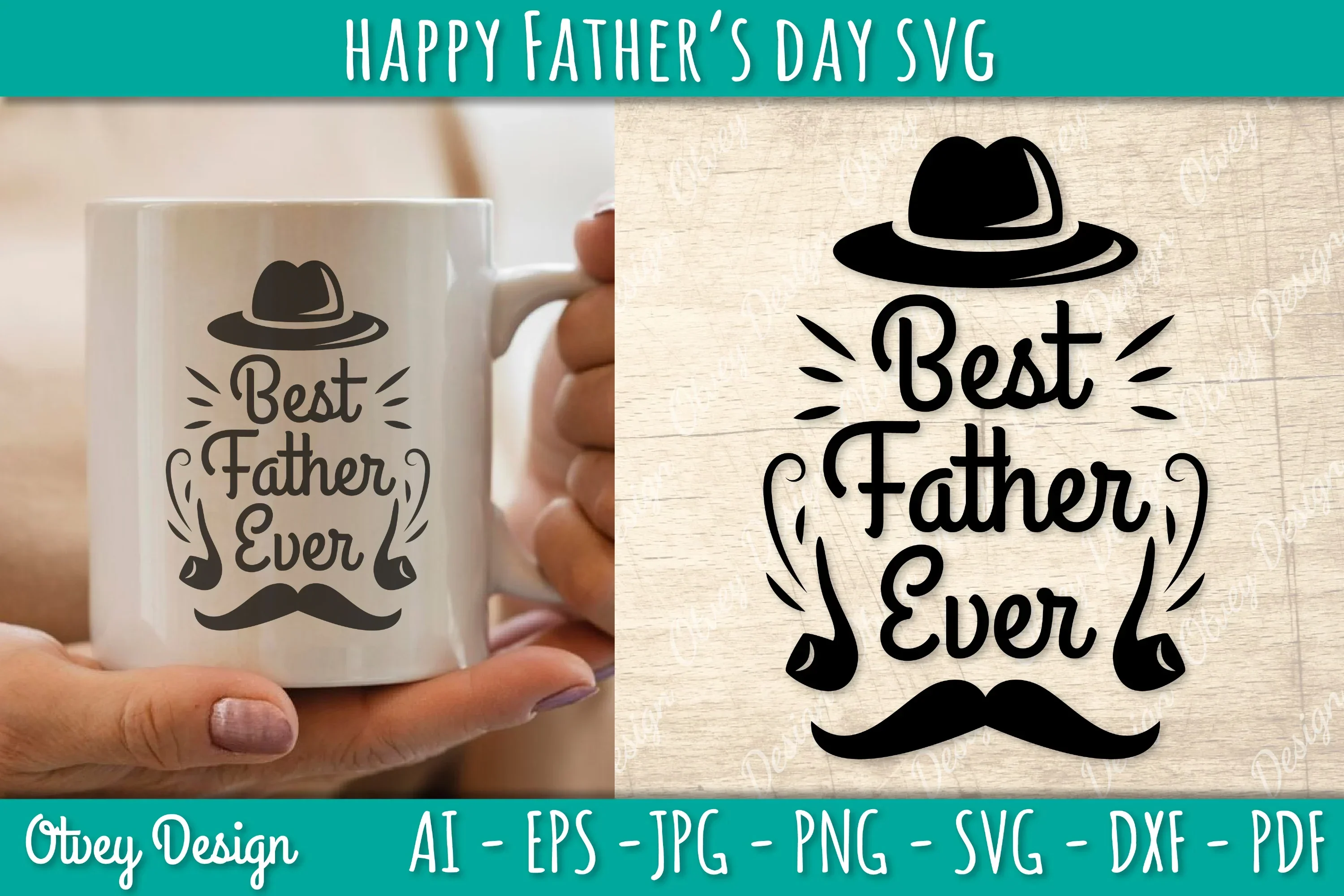 Happy Father's Day SVG Bundle - Image 3