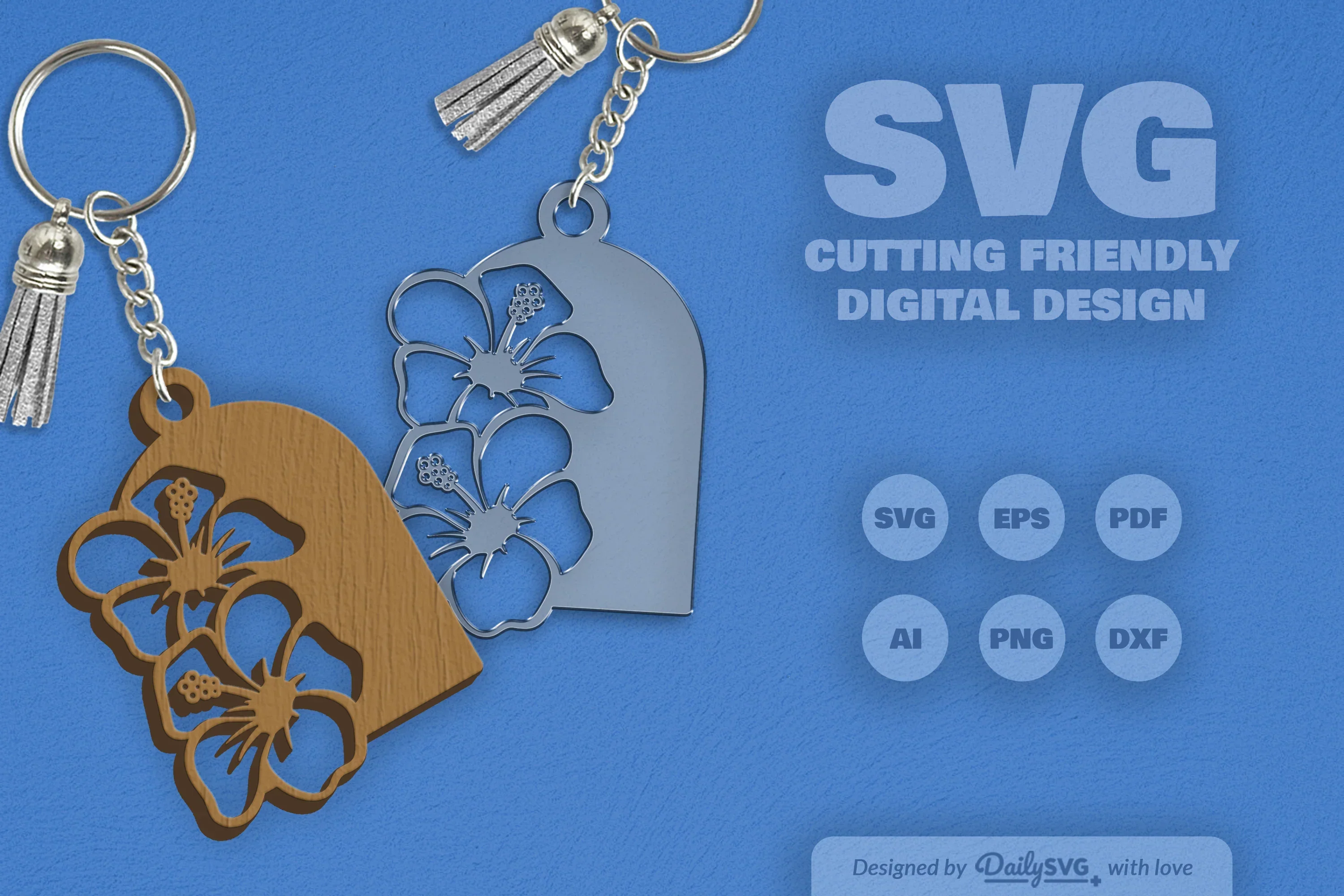 Hibiscus Flower SVG Bundle - Image 2