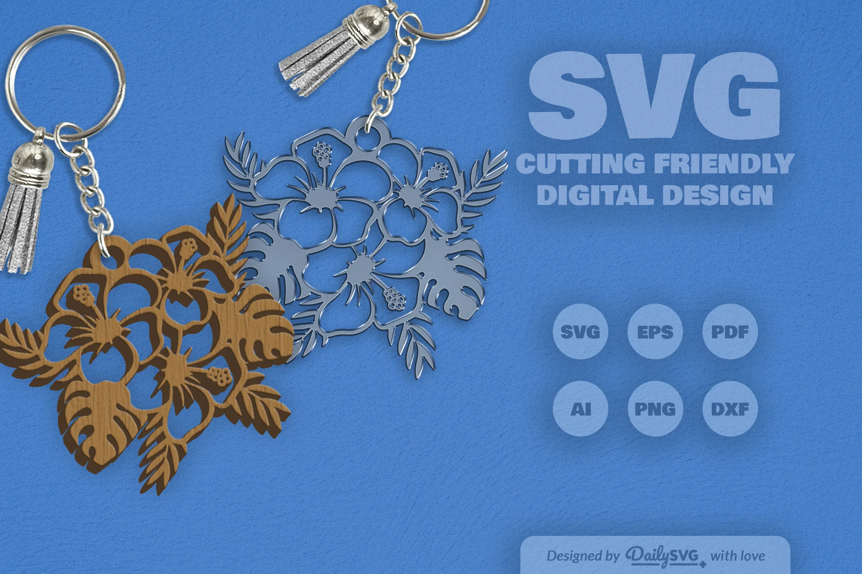 Hibiscus Flower SVG Bundle - Image 2
