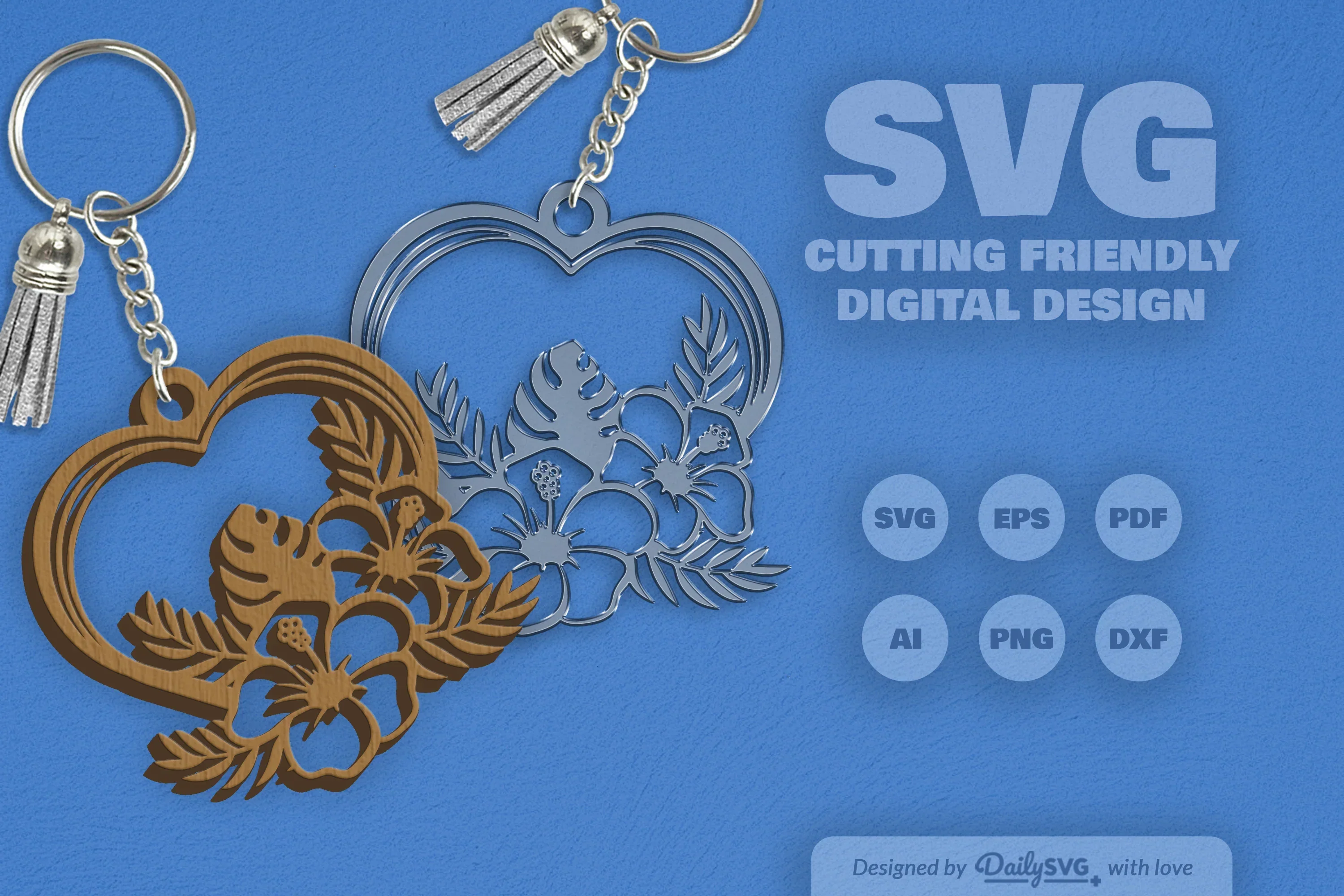 Hibiscus Flower SVG Bundle - Image 2