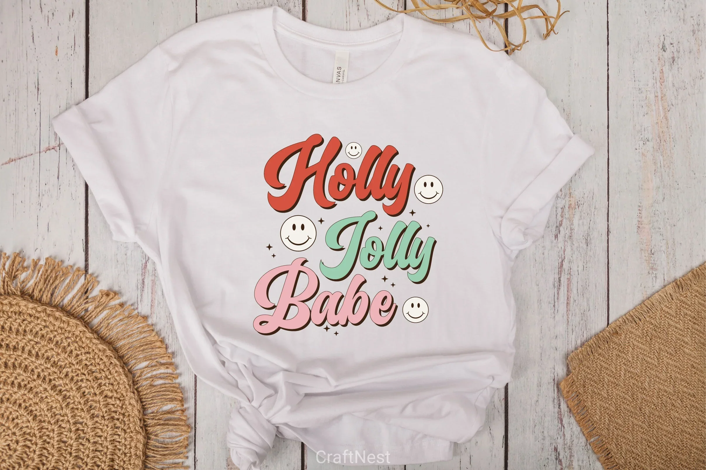 Holly Jolly Babe SVG Bundle - Image 2