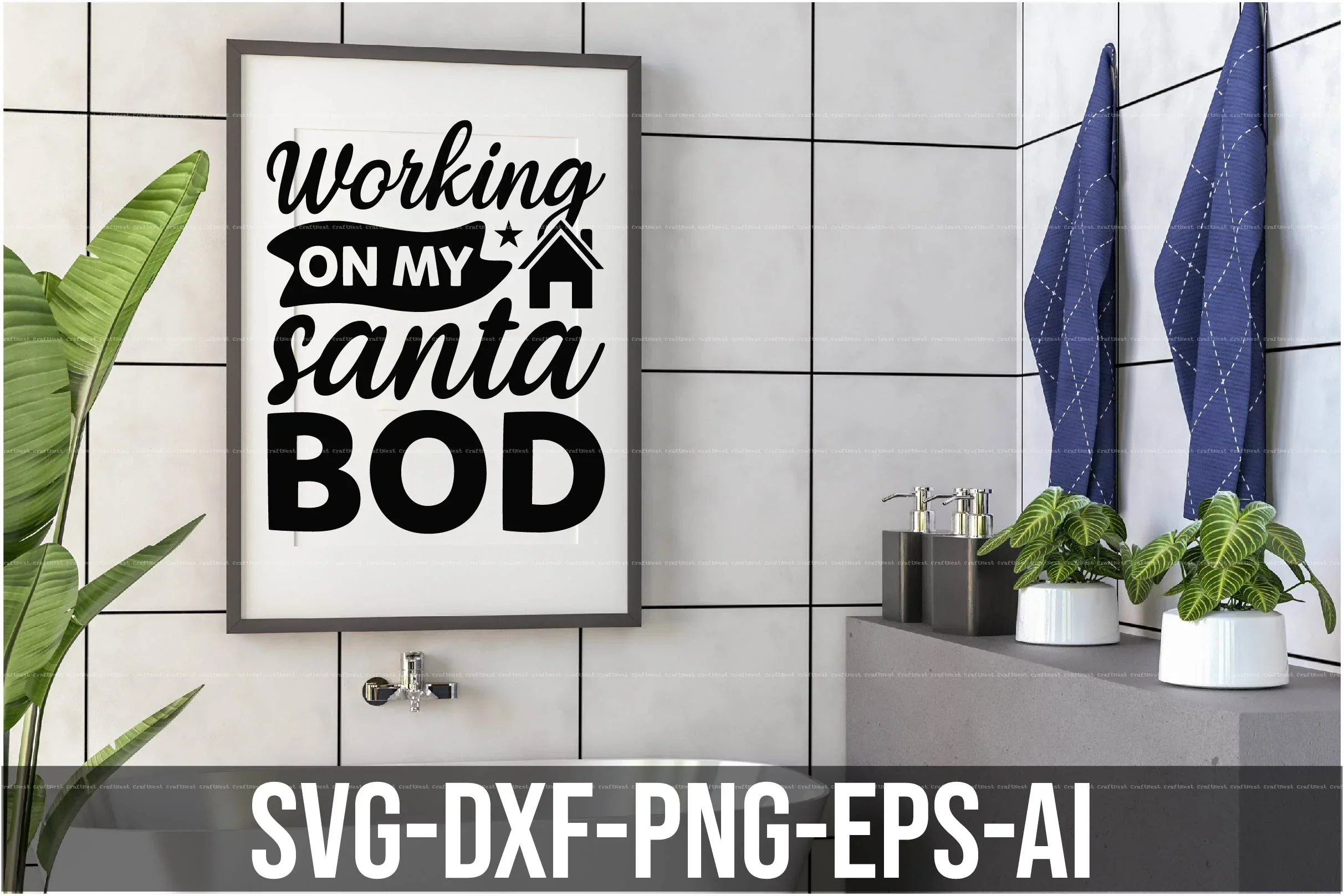 Home & Sign Design SVG Bundle - Image 7