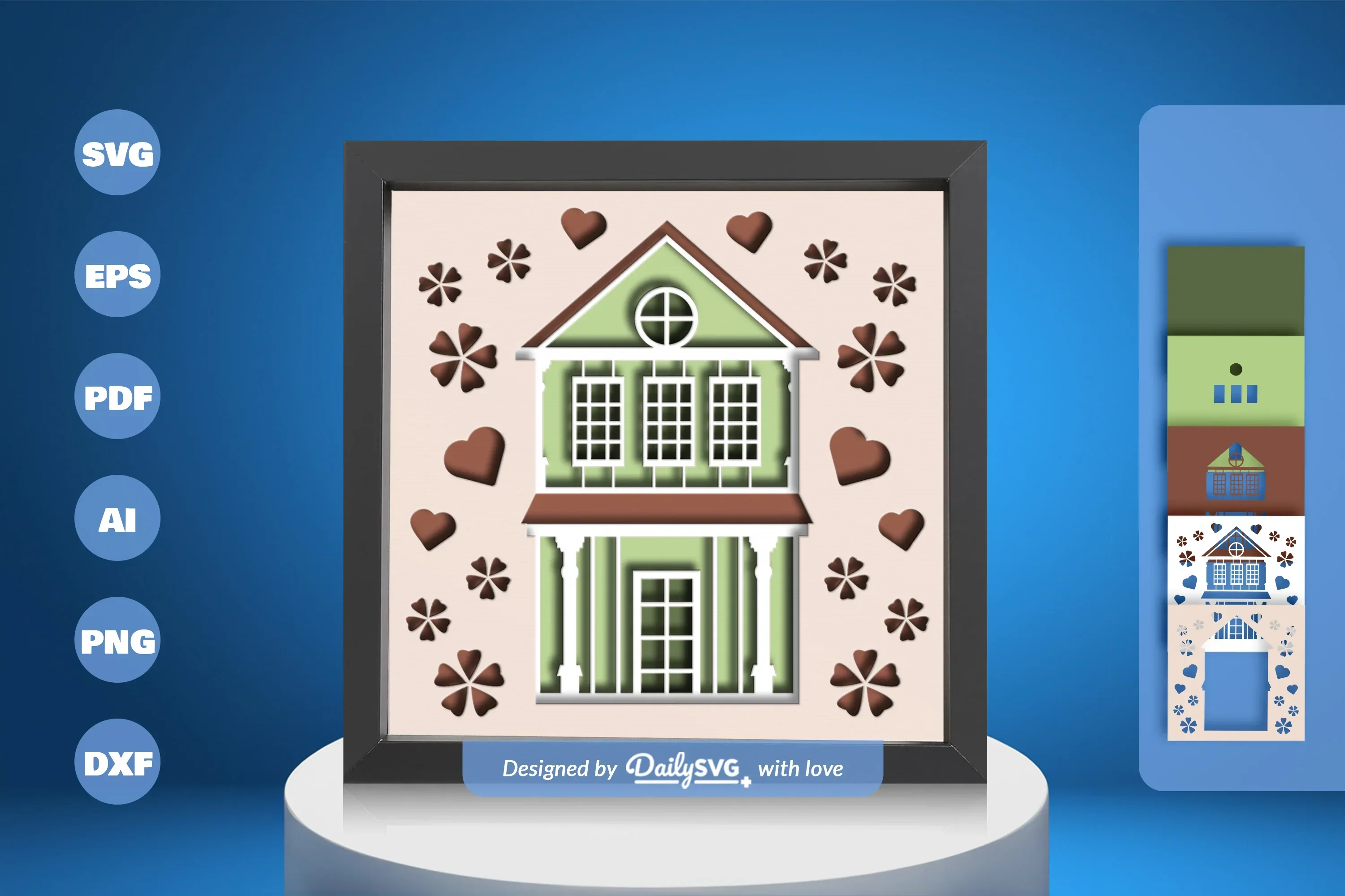 Home Sweet Papercut SVG Bundle