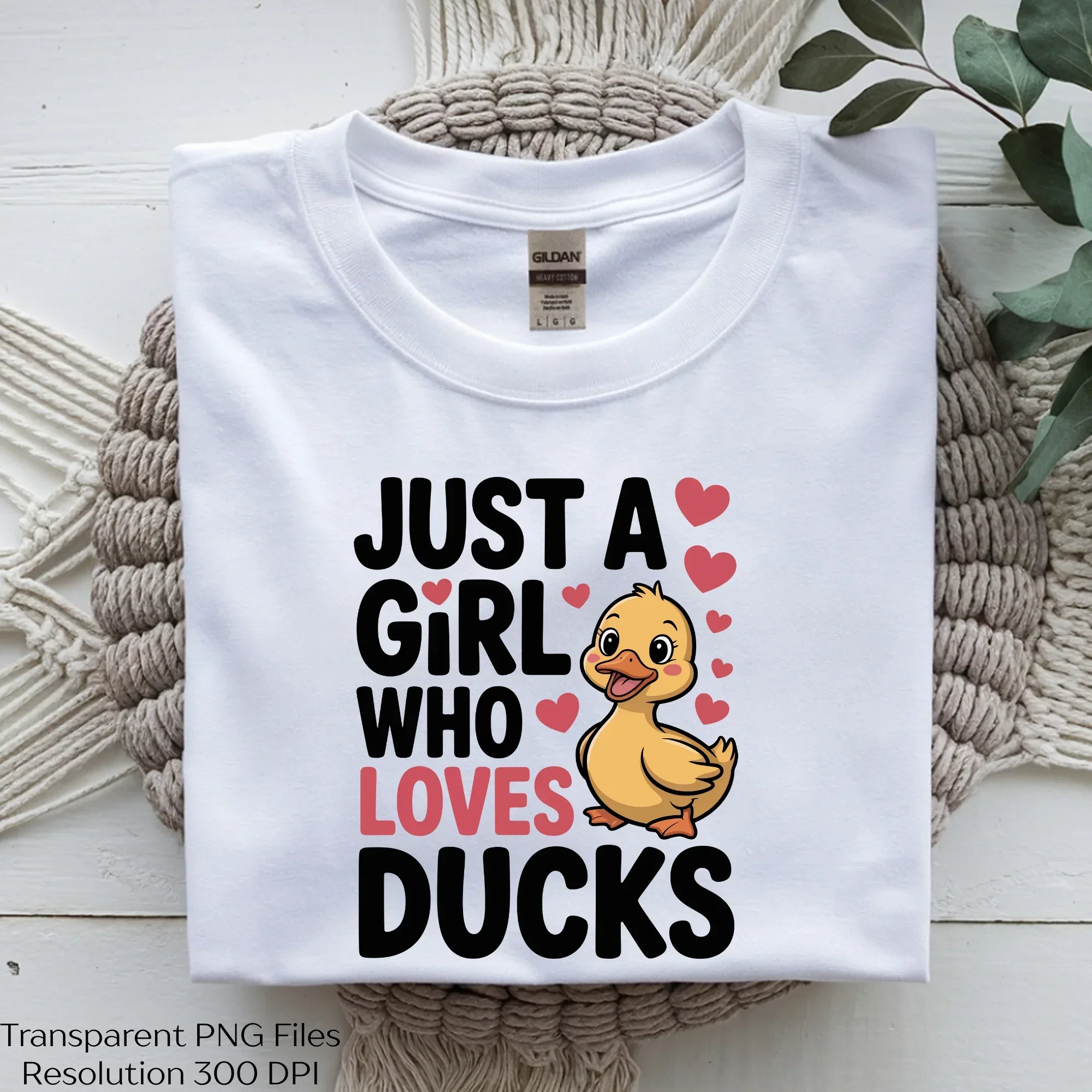 Just a Girl Who Loves Ducks Shirt SVG Bundle