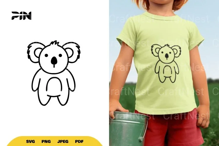 Kawaii Cute Koala SVG Bundle