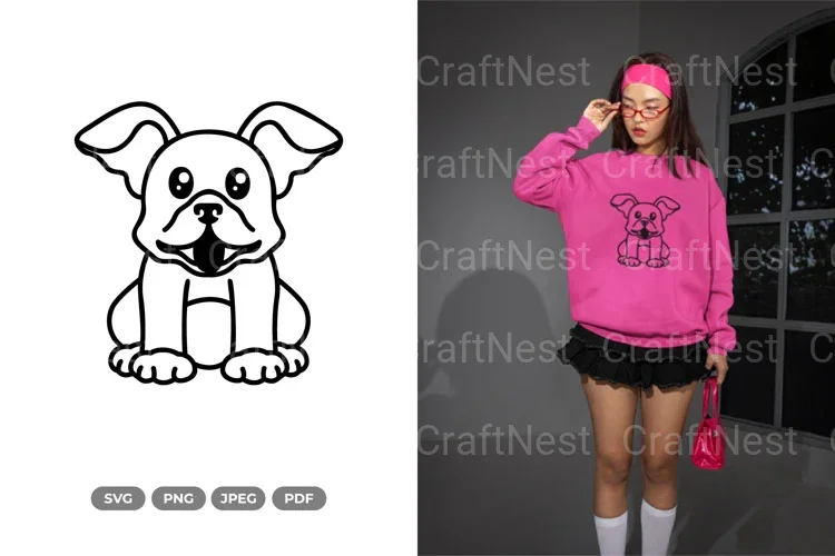 Kawaii Dog Pet SVG Bundle