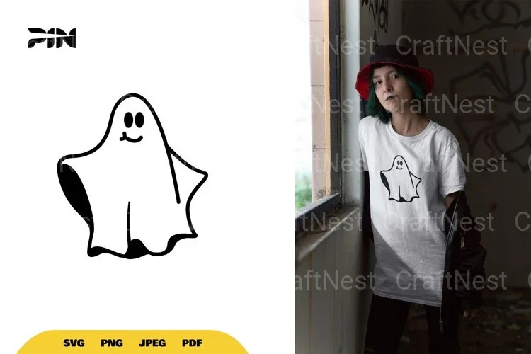 Kawaii Ghost Halloween SVG Bundle