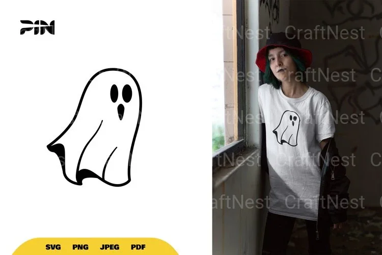 Kawaii Ghost Halloween SVG Bundle