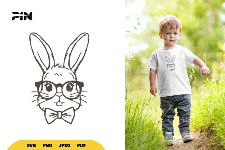 Kawaii Rabbit Chibi and Cute Clipart Bundle
