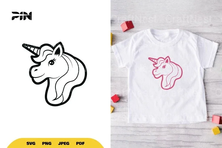 Kawaii Unicorn SVG Bundle