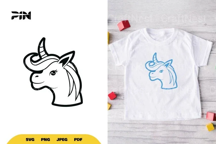 Kawaii Unicorn SVG Bundle