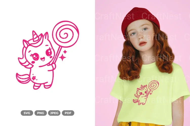 Kawaii Unicorn SVG Bundle