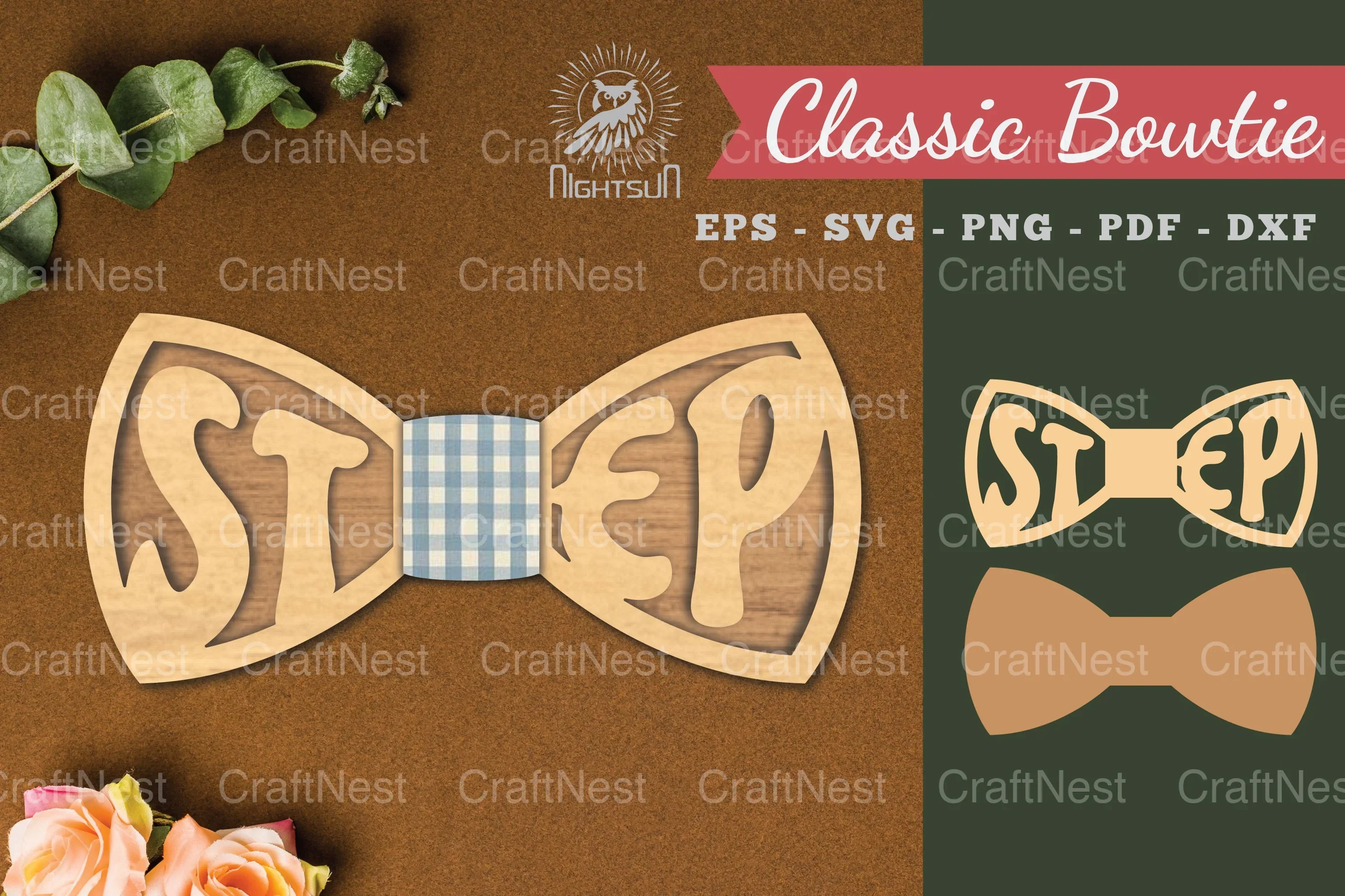 Laser Cut Bowtie SVG Bundle