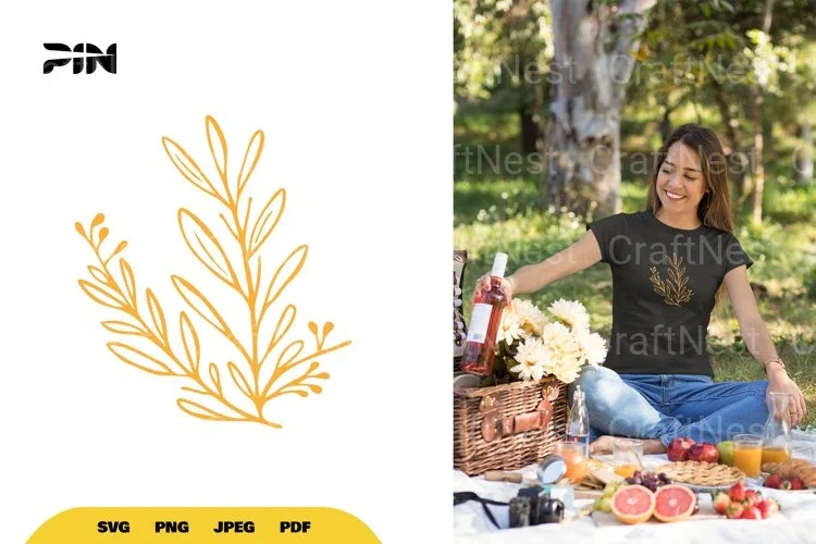Leaves Doodle SVG Bundle