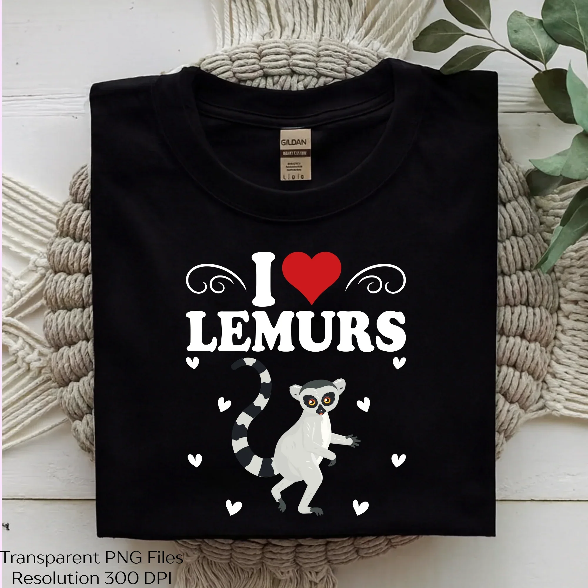 Lemur Love: Cute Jungle Animal SVG Bundle