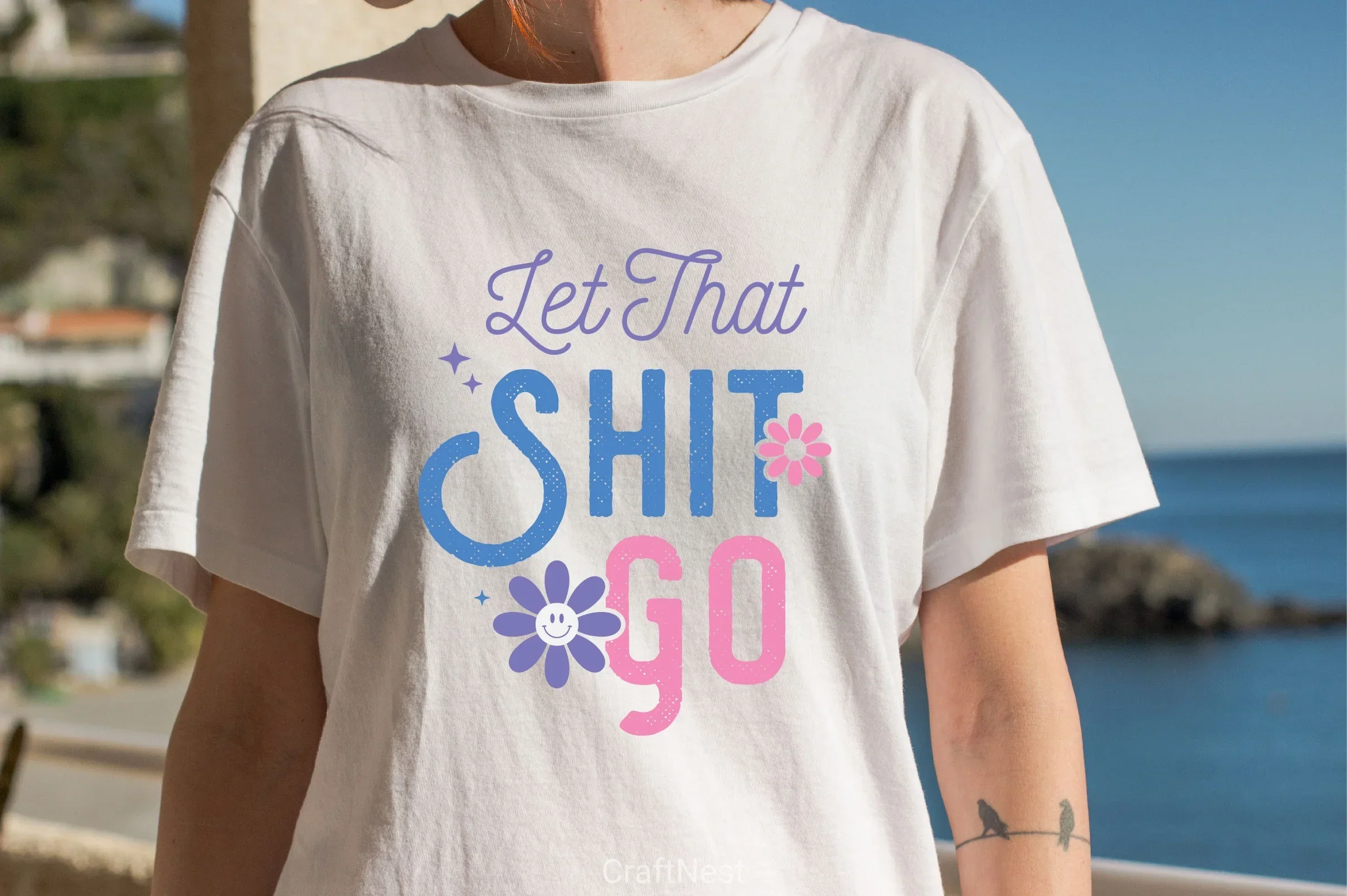 Let That Shit Go SVG Bundle - Image 2