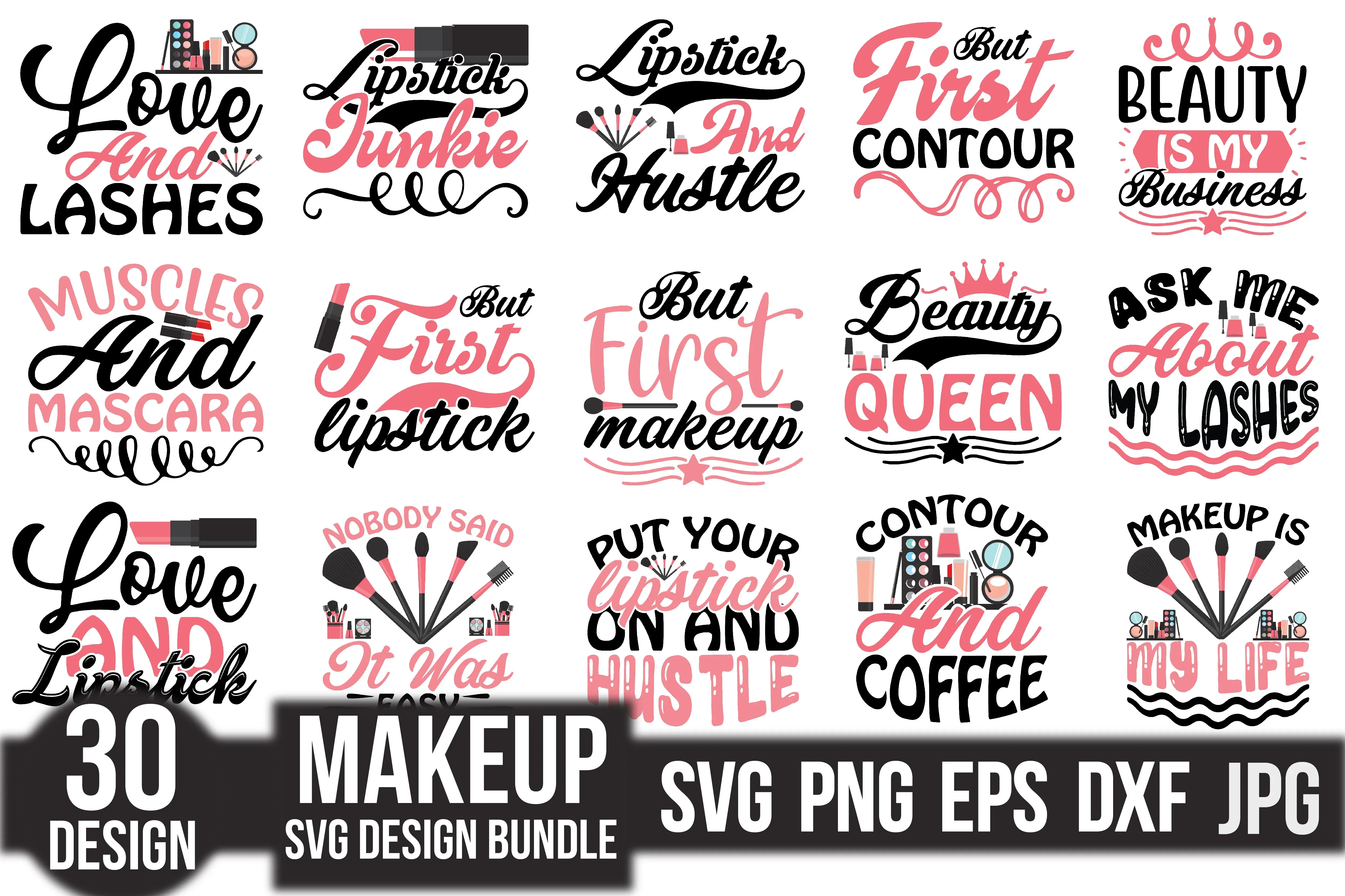 Lipstick SVG Bundle - Image 3