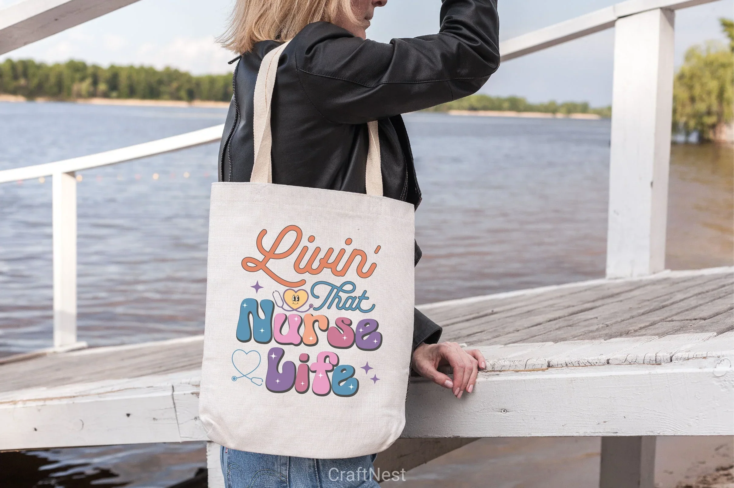Livin That Nurse Life SVG Bundle - Image 4