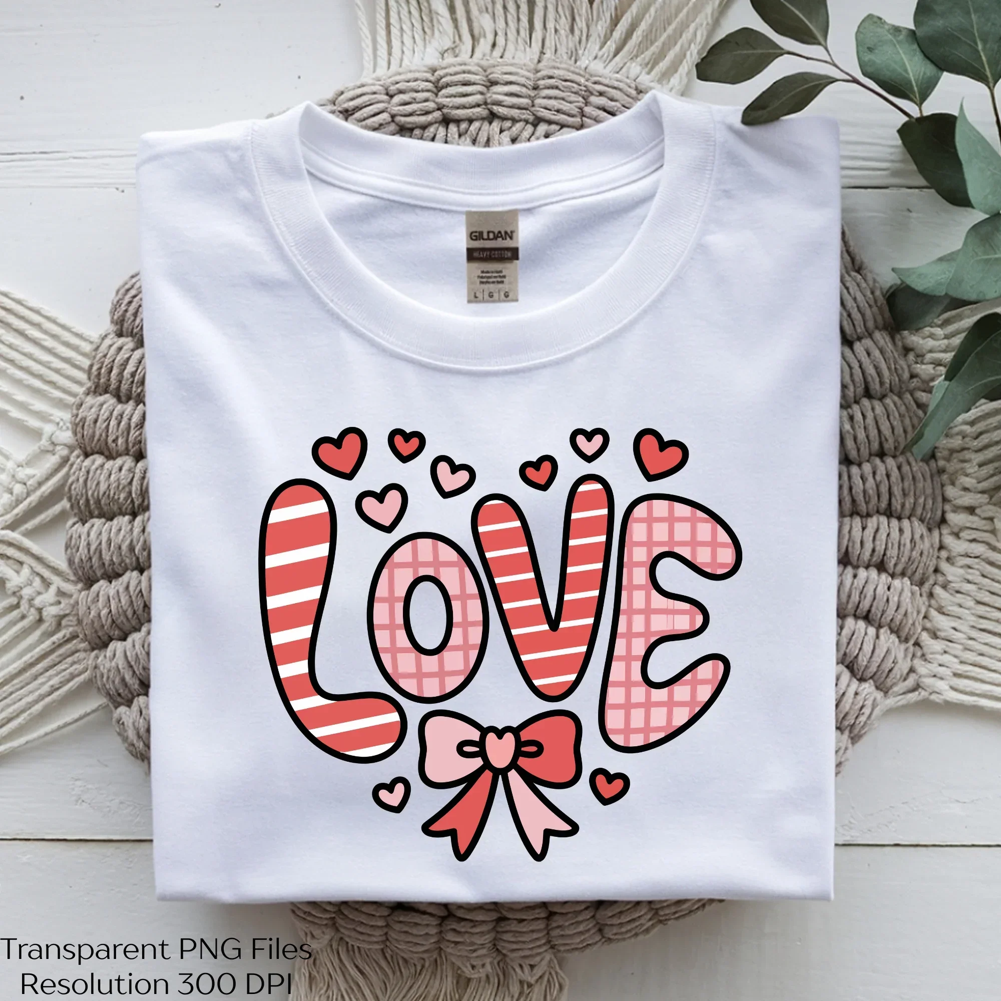 Love Heart Cute Valentine Clipart Bundle
