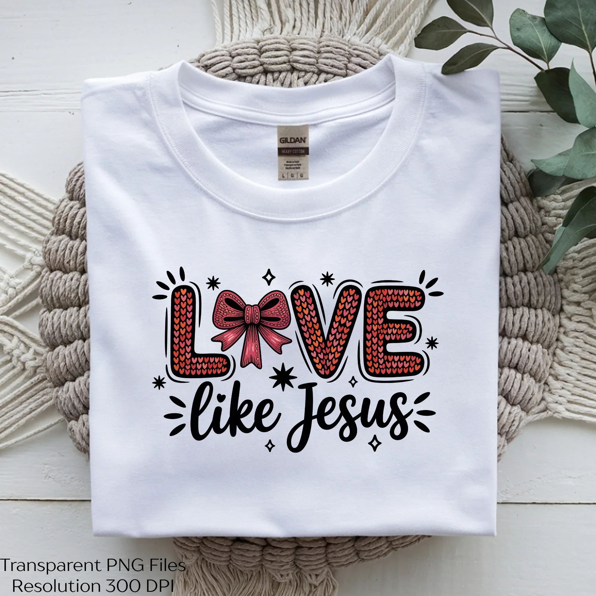 Love Like Jesus Valentine SVG Bundle