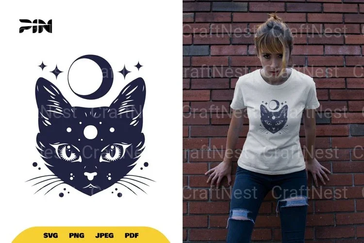 Magical Cat Mythical Creature SVG Bundle