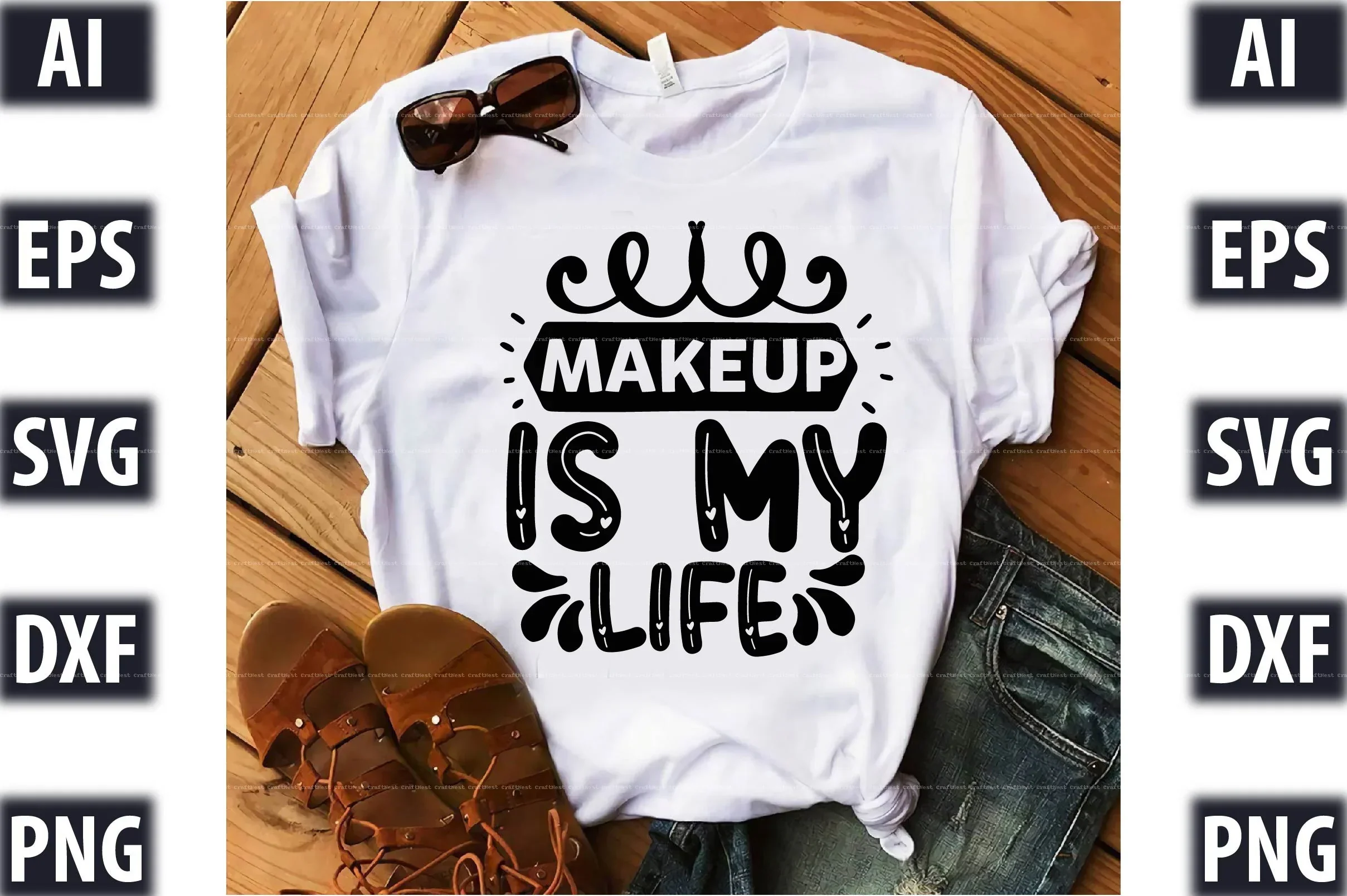 Makeup Design SVG Bundle - Image 5
