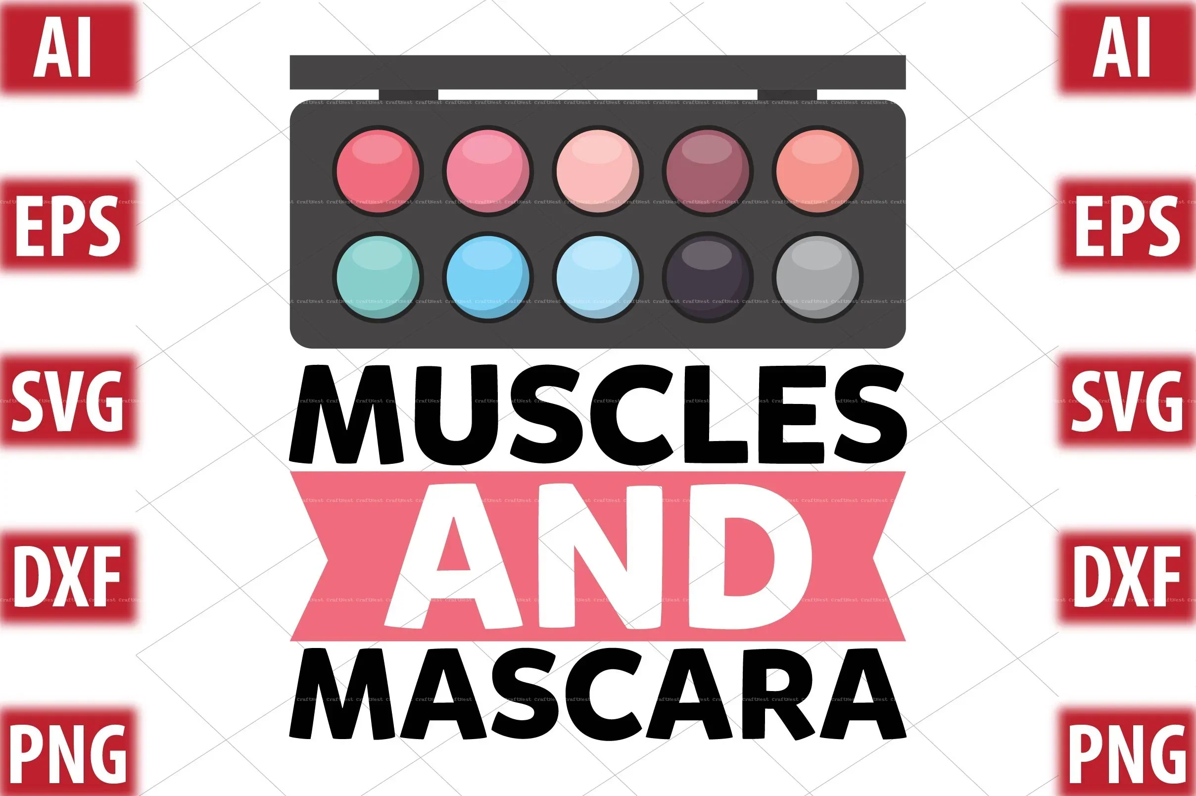 Makeup Design SVG Bundle - Image 2