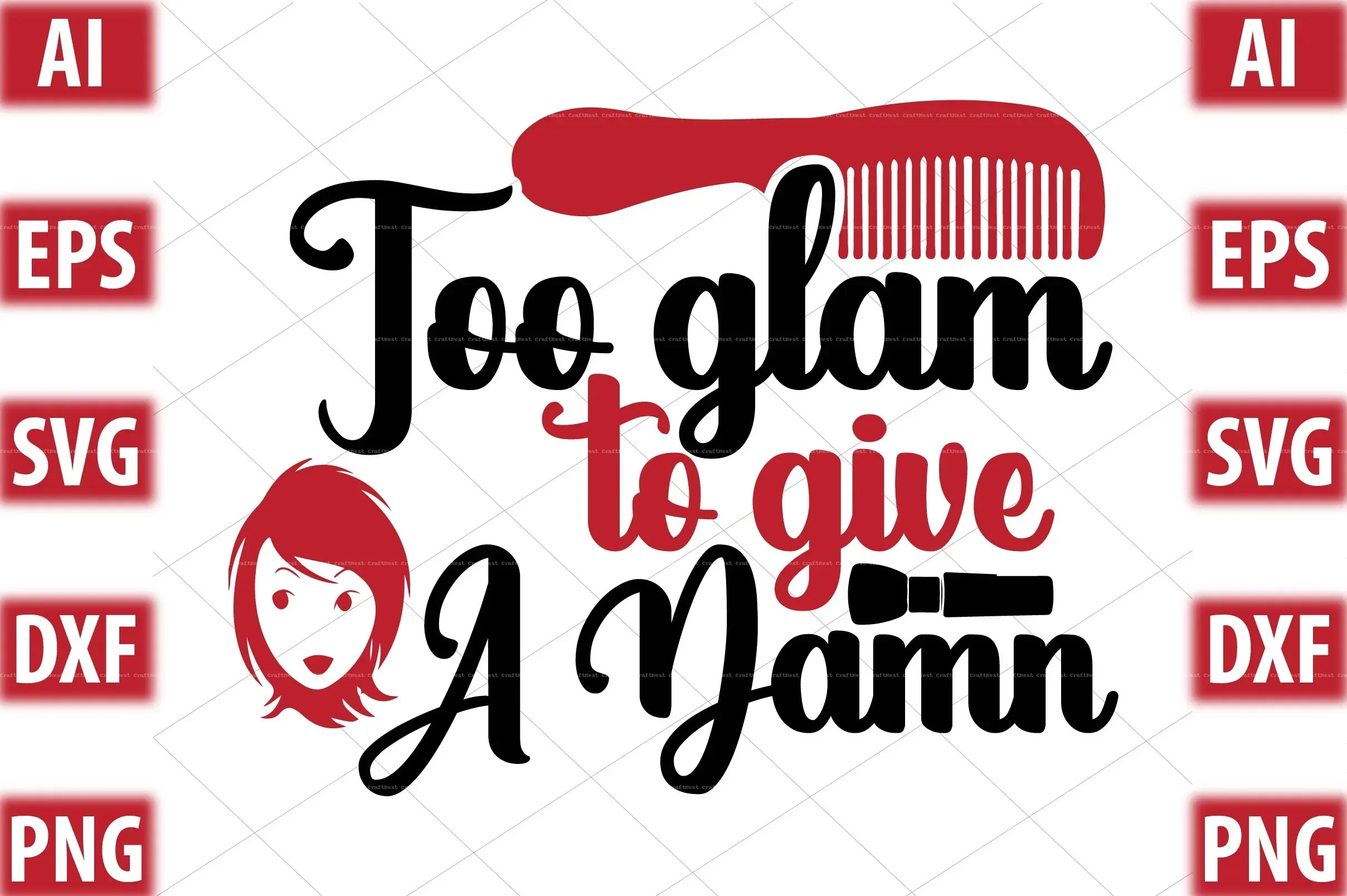 Makeup Design SVG Bundle - Image 9