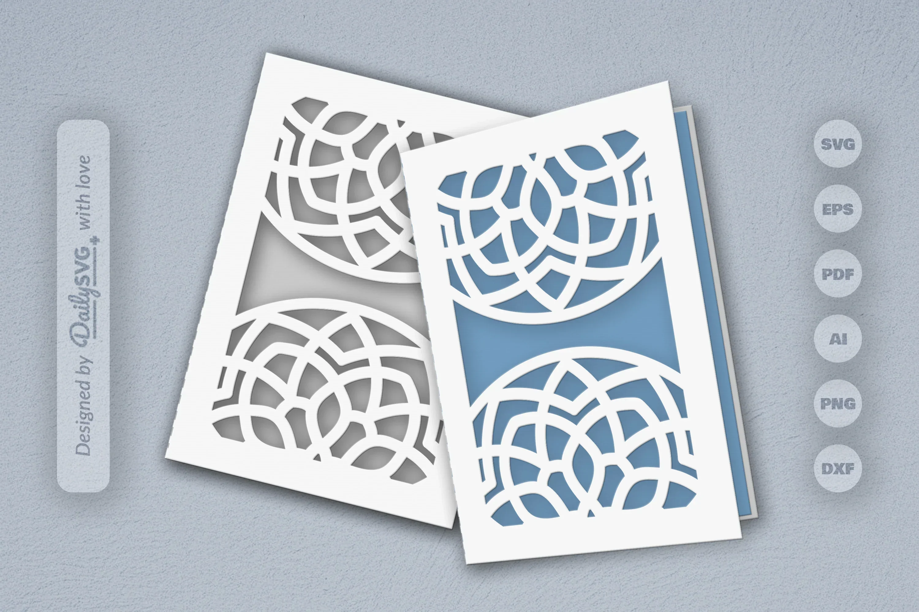 Mandala Mirror Papercut SVG Bundle