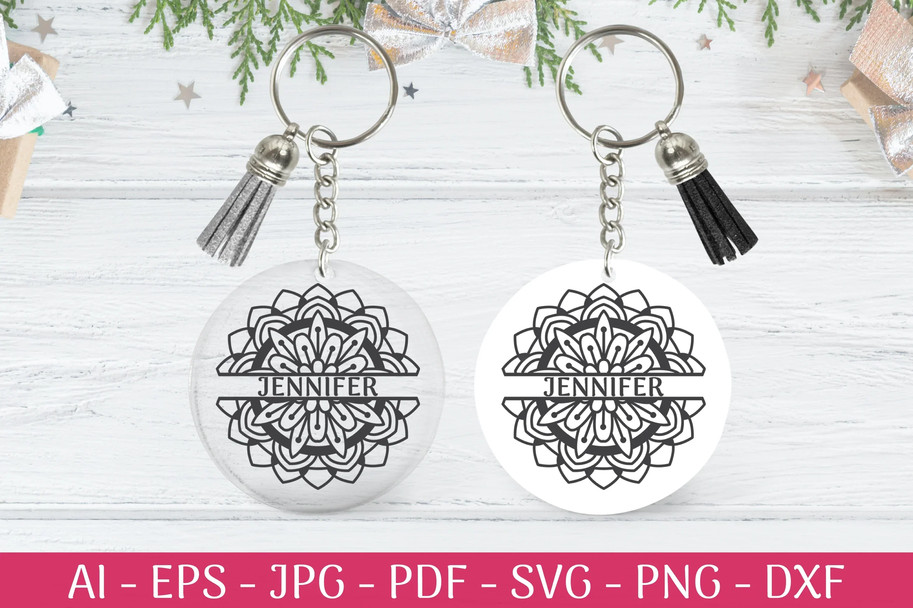Mandala Split SVG Templates Bundle - Image 2