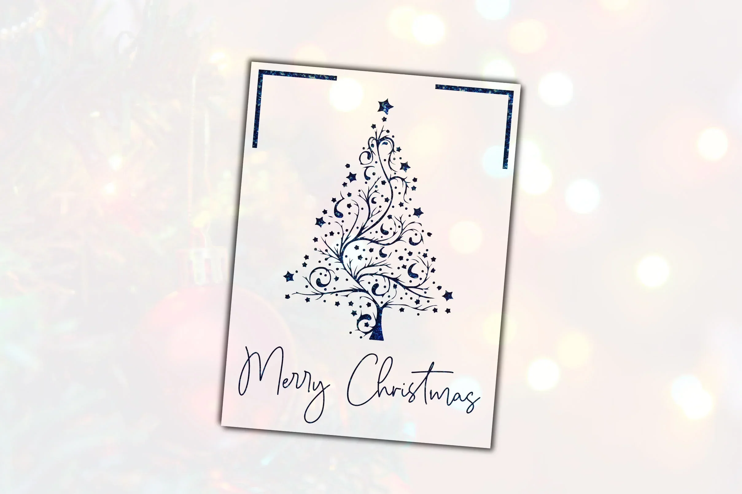Merry Christmas Card SVG Bundle - Image 2