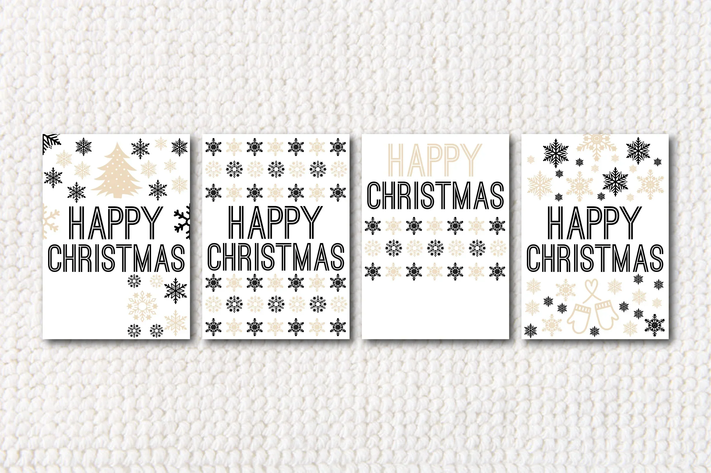 Merry Christmas Card SVG Bundle - Image 2