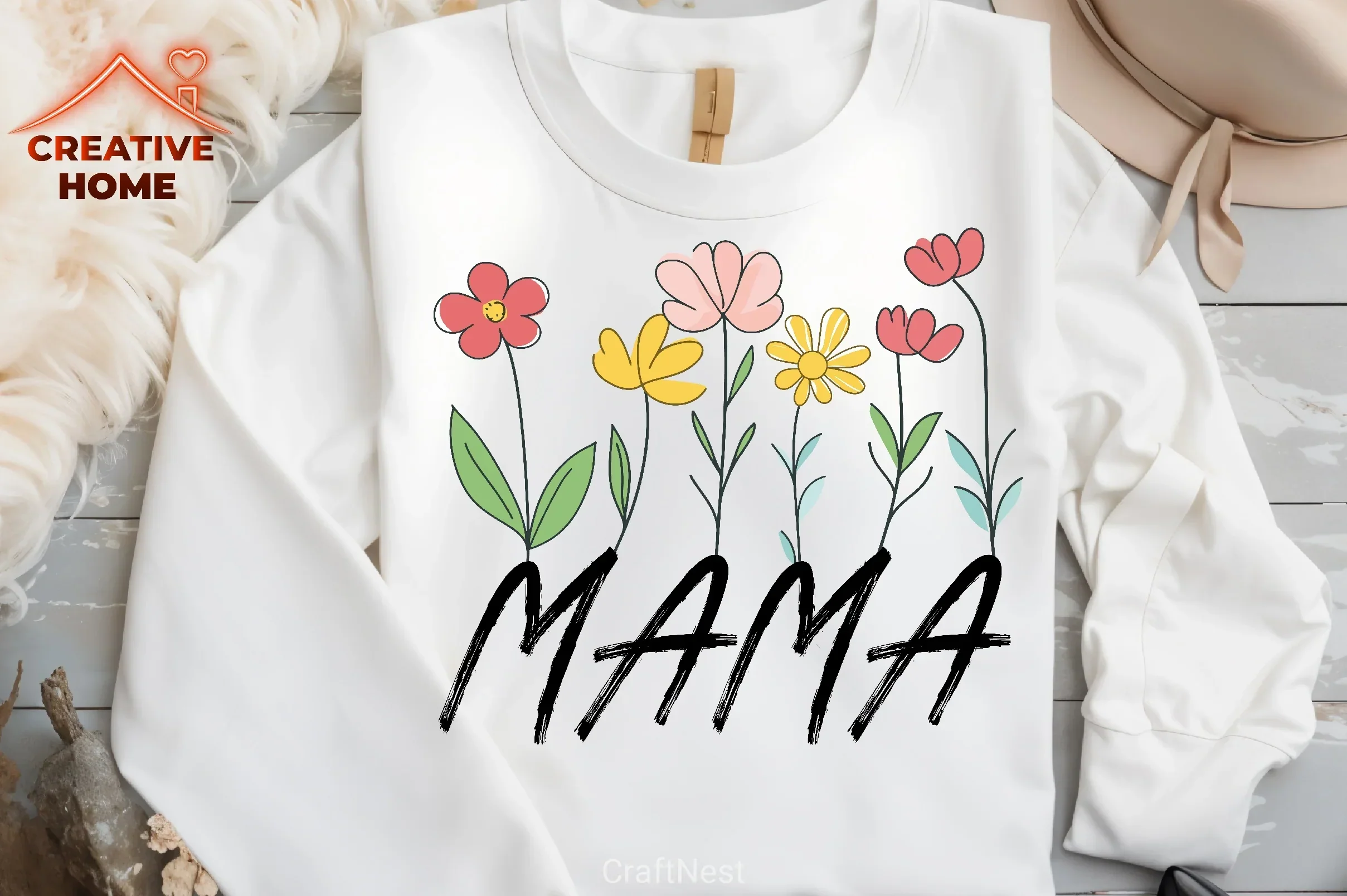 Mom Hand Lettered SVG Bundle - Image 2