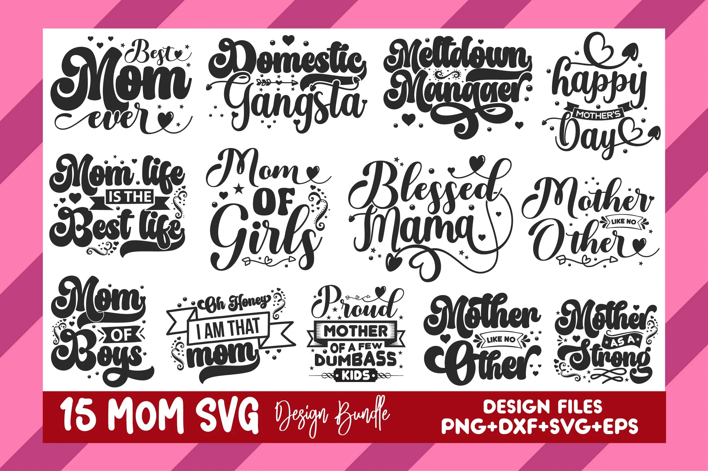 Mom SVG Bundle