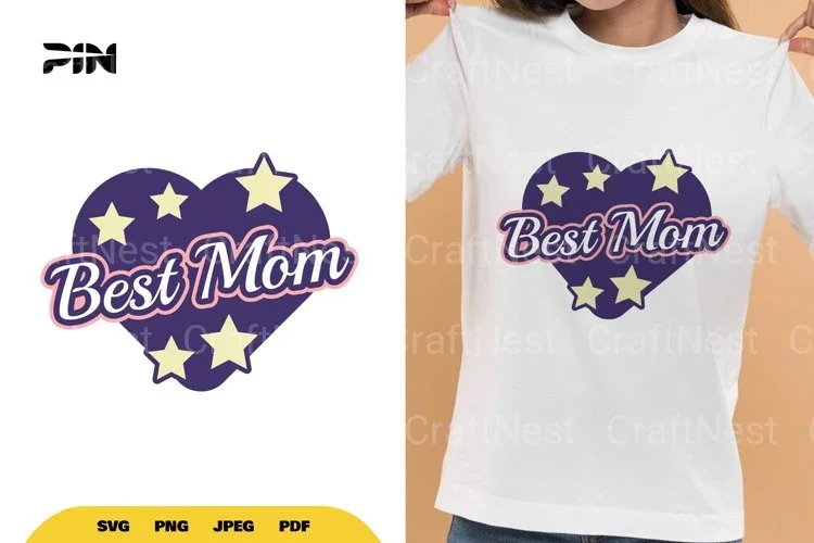 Mother's Day Motivational Best Mom SVG Bundle