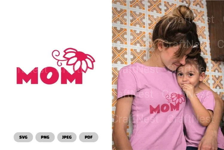 Mother's Day SVG Bundle - Mom Clipart Collection