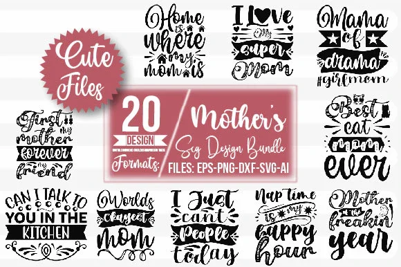 Mother's SVG Bundle - Image 2