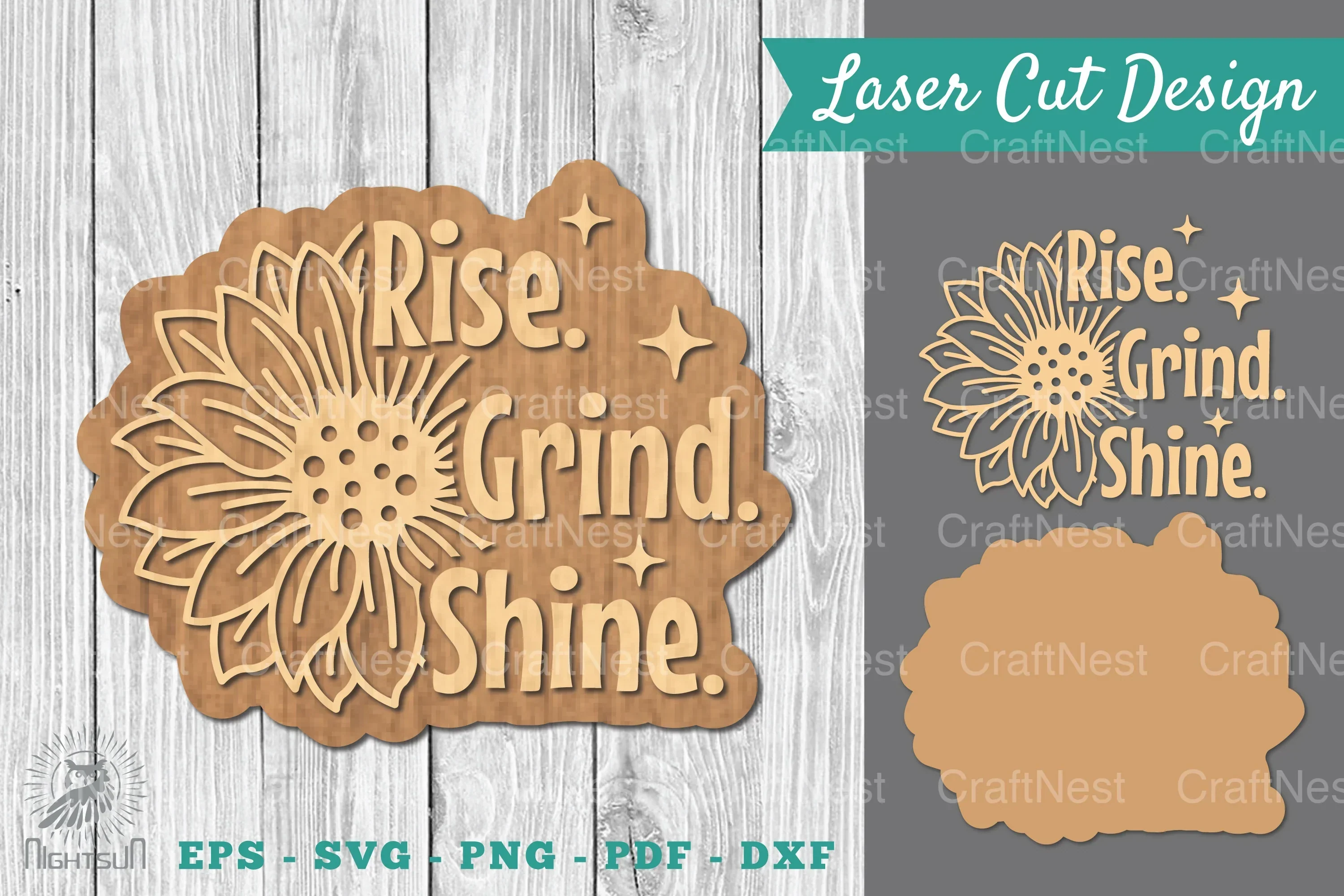 Motivational Laser Cut Decoration Clipart Bundle