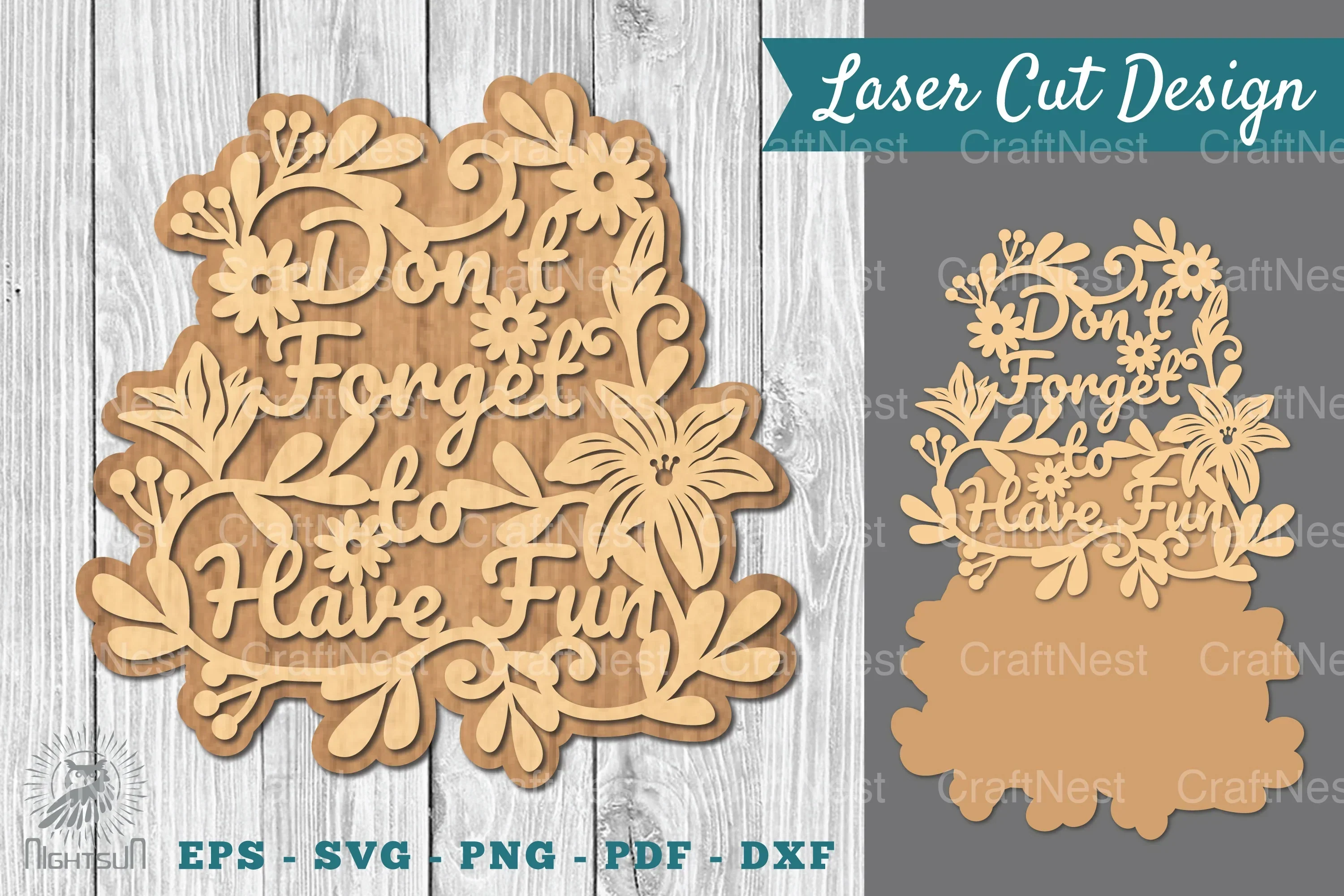 Motivational Quotes Laser Cut Sign SVG Bundle