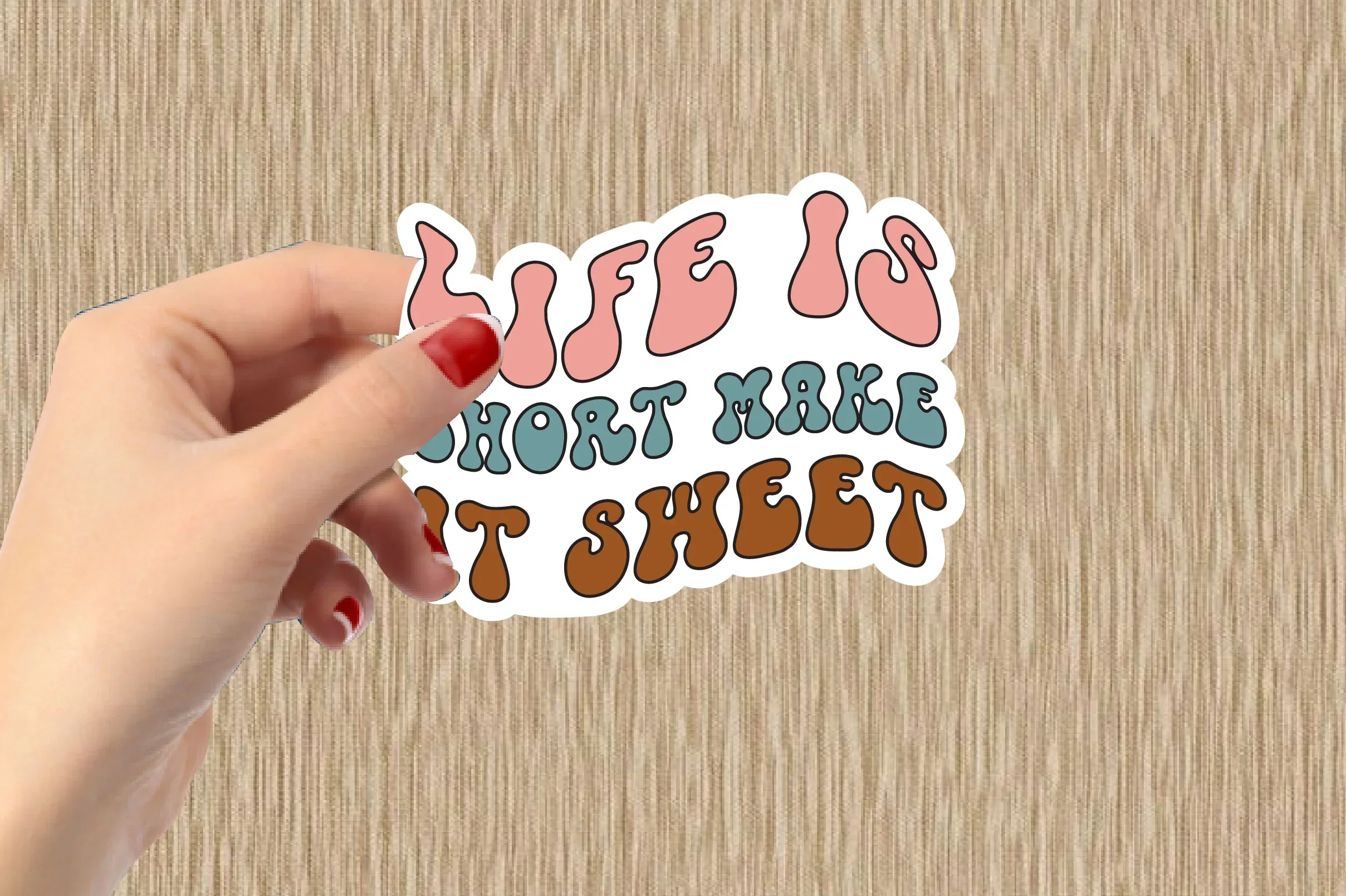 Motivational Retro Sticker Bundle - Image 20