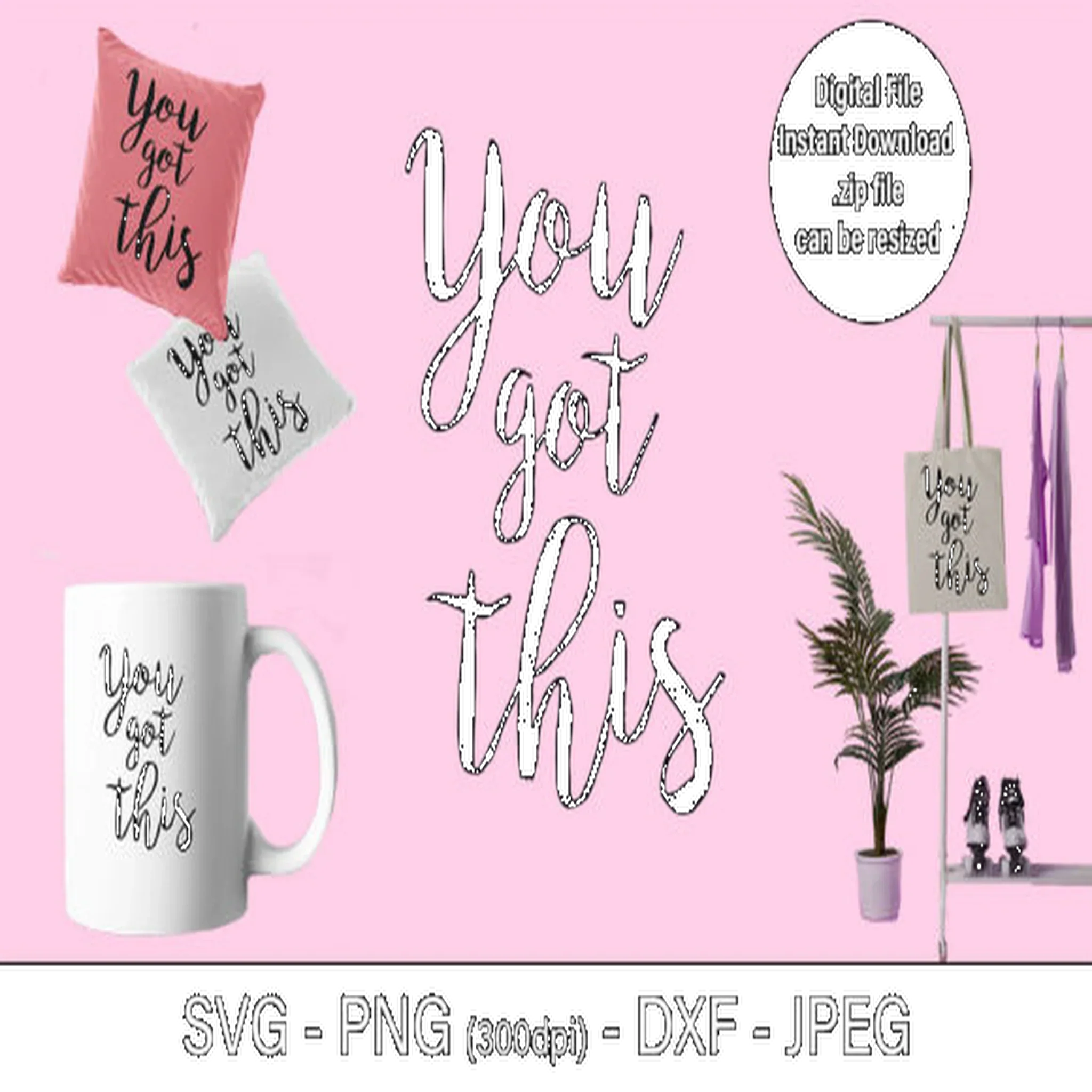 Motivational SVG Quote