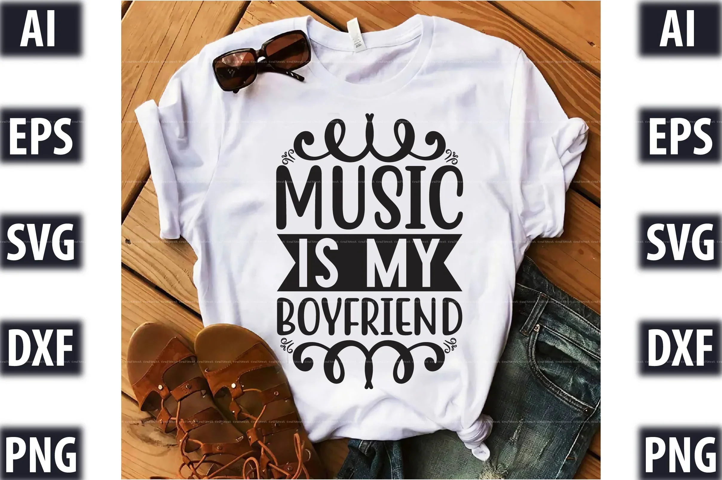 Music Design SVG Bundle - Image 13