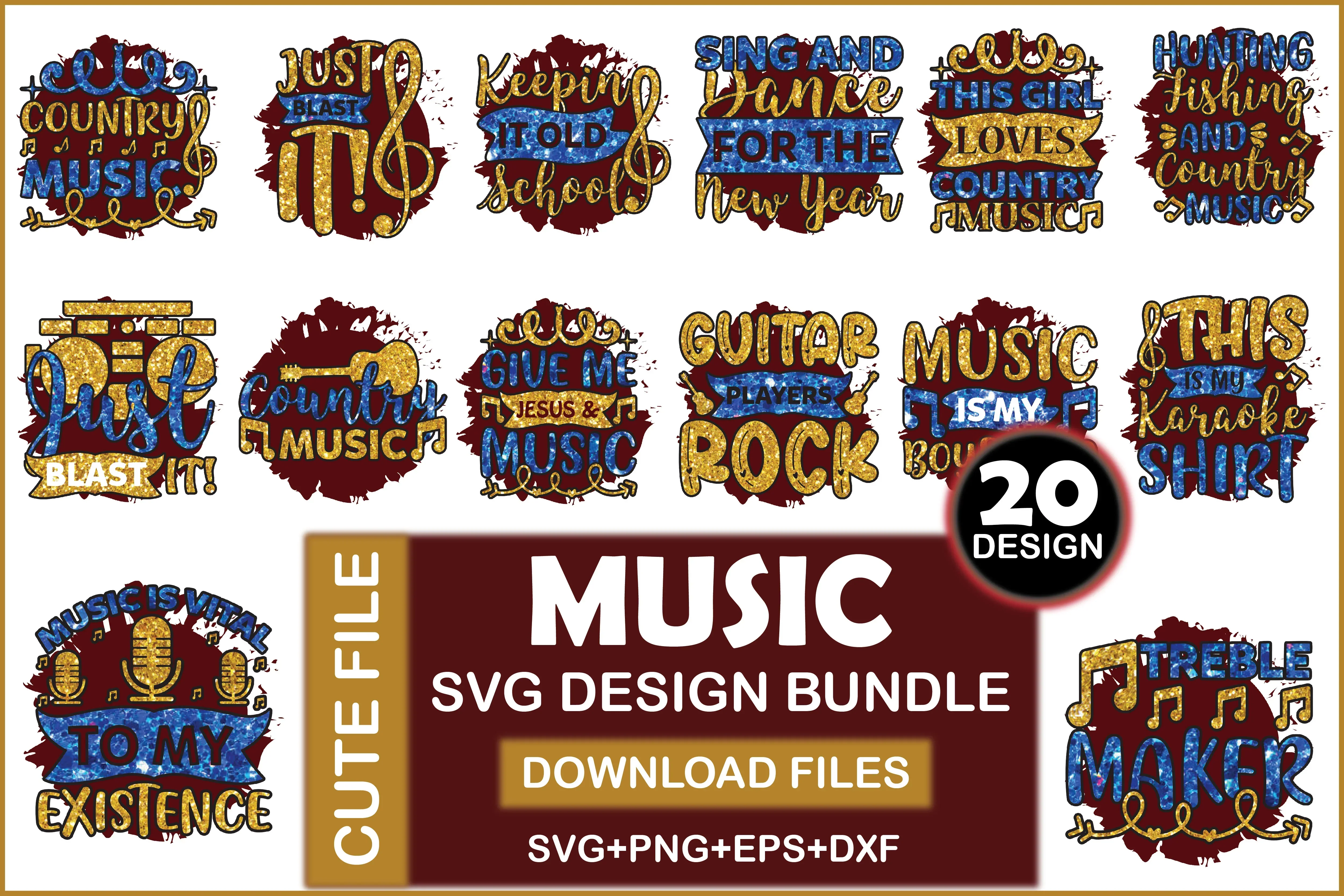 Music SVG Bundle