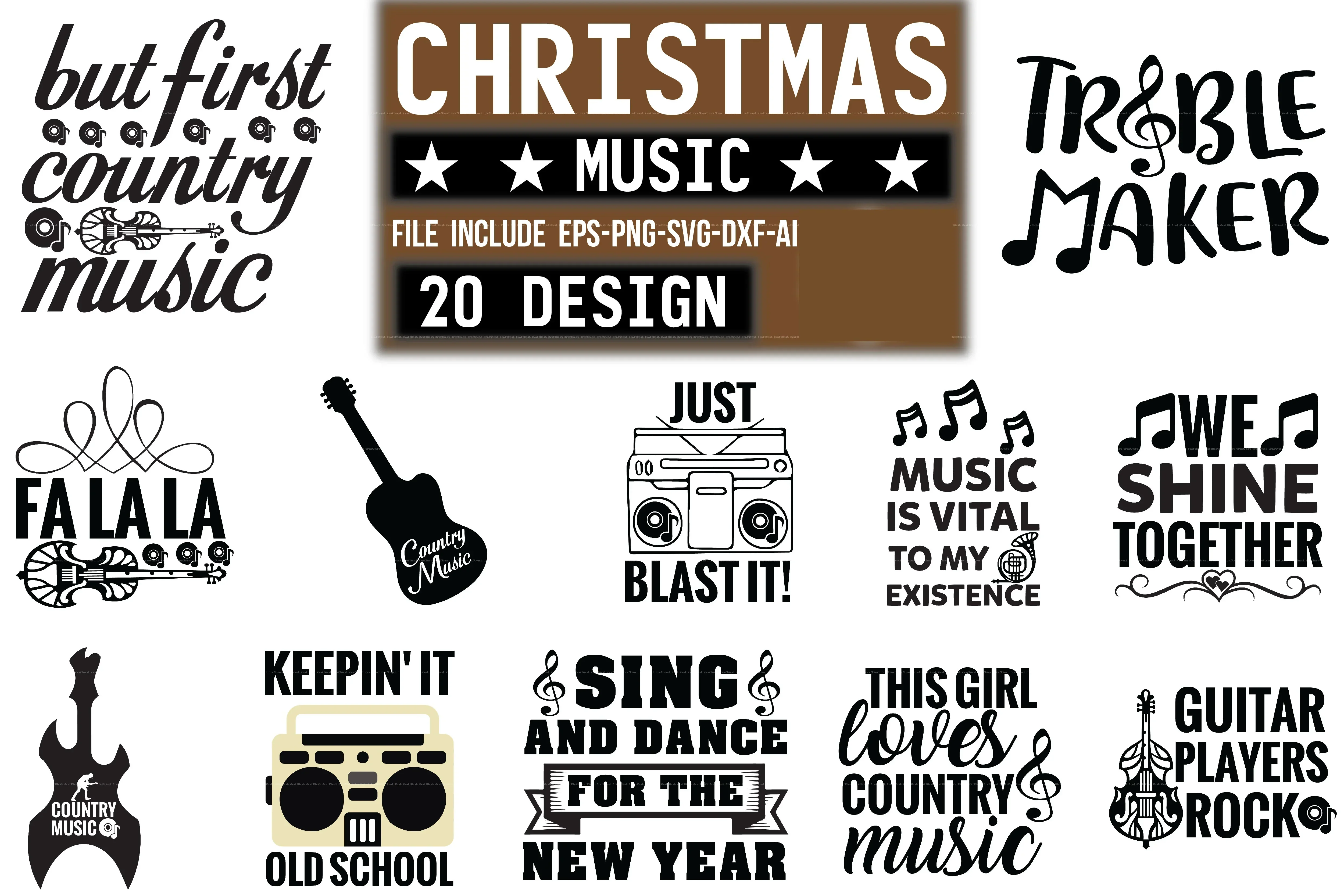 Music SVG Bundle