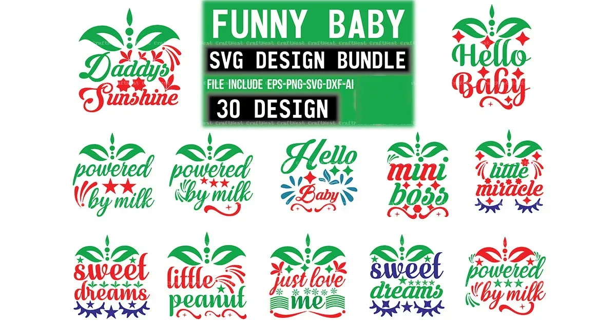 Baby SVG Bundle