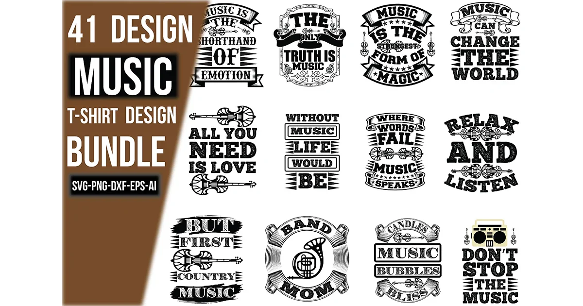 Music T-Shirt Bundle