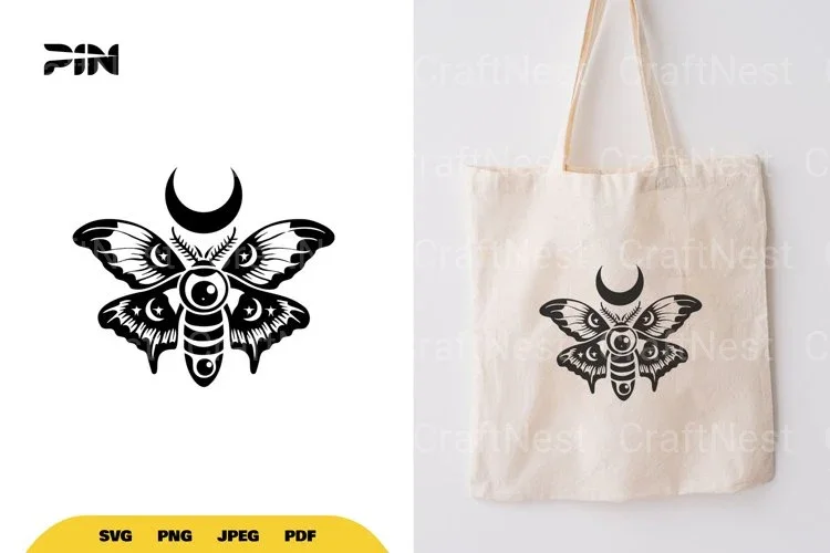 Mystical Moth SVG Bundle